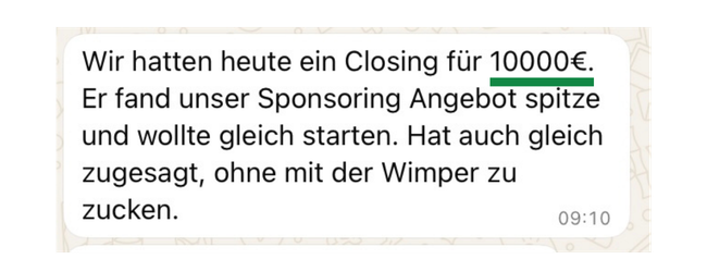 Ein Verein mit Erfolg.