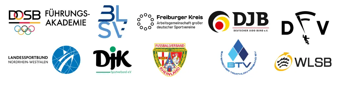 Verbände, die Julia Wiedemann bereits vertrauen.