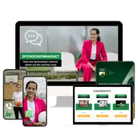 Im Sponsorenmagnet-Programm gibt es die umfangreiche Begleitung zum Individuellen Sponsoring-System.